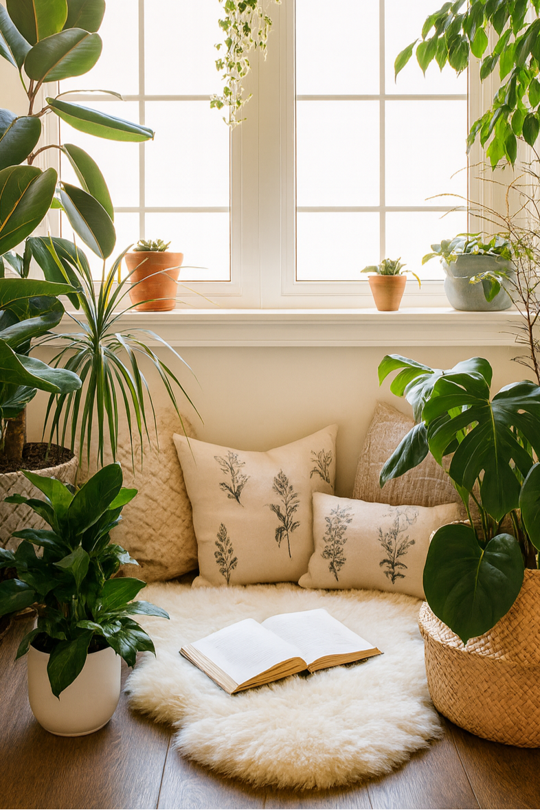 cozy room, meditation 